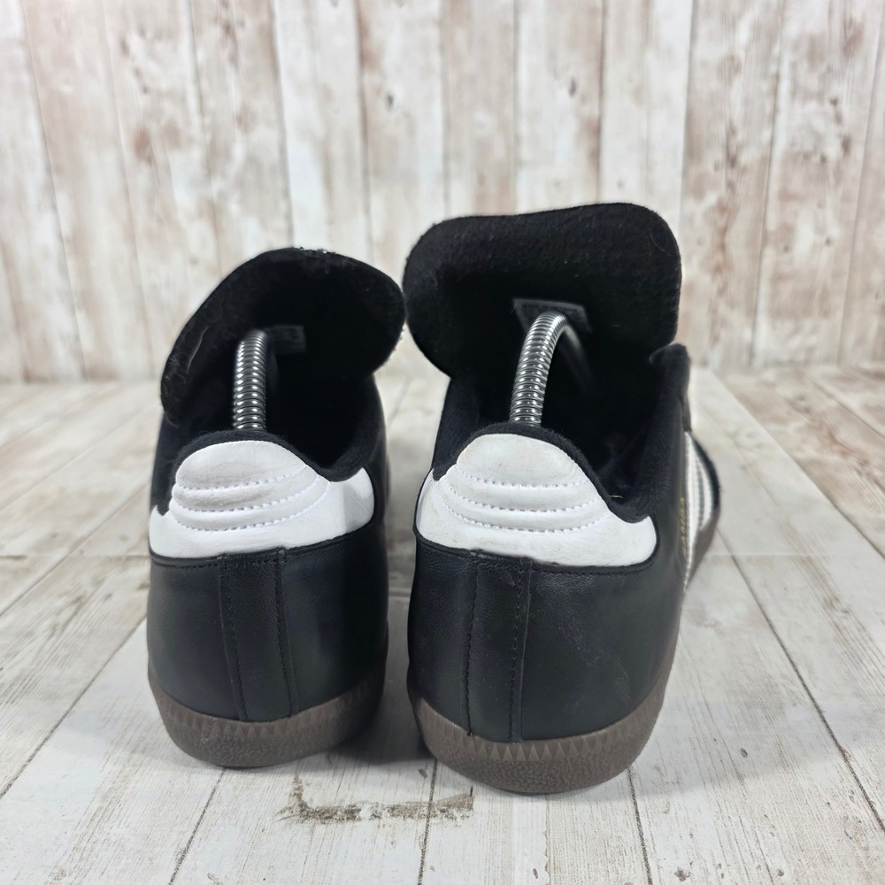 Adidas Samba Classic Mens Black White Gum Indoor Soccer Shoes 034563 Size 8.5‎ - Picture 3 of 8